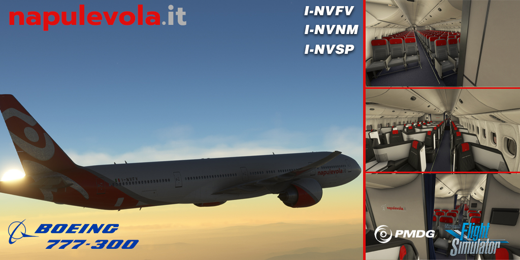 Boeing 777-300 PMDG Napulevola Pack